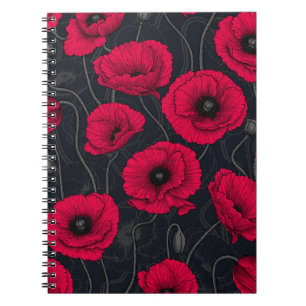 Red Poppies Notebook