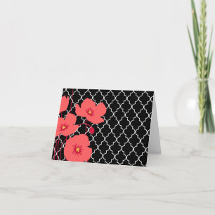 Red Poppies...notecard Card
