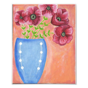 Red Poppies Print