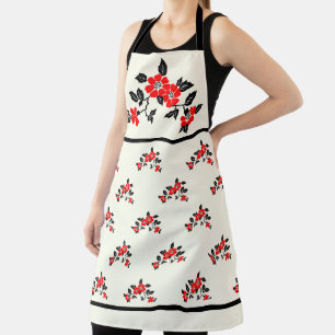 Red Poppy Apron