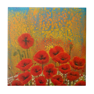 Red Poppy Coaster