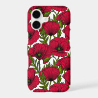 Red Poppy garden 2