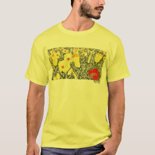 Red poppy in a poppy meadow. T-Shirt