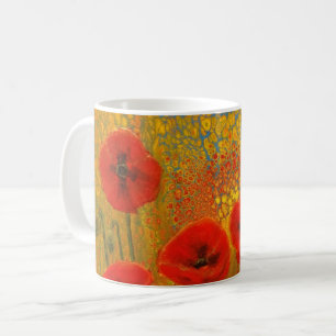 Red Poppy Mug