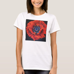 Red Poppy Tee Shirt