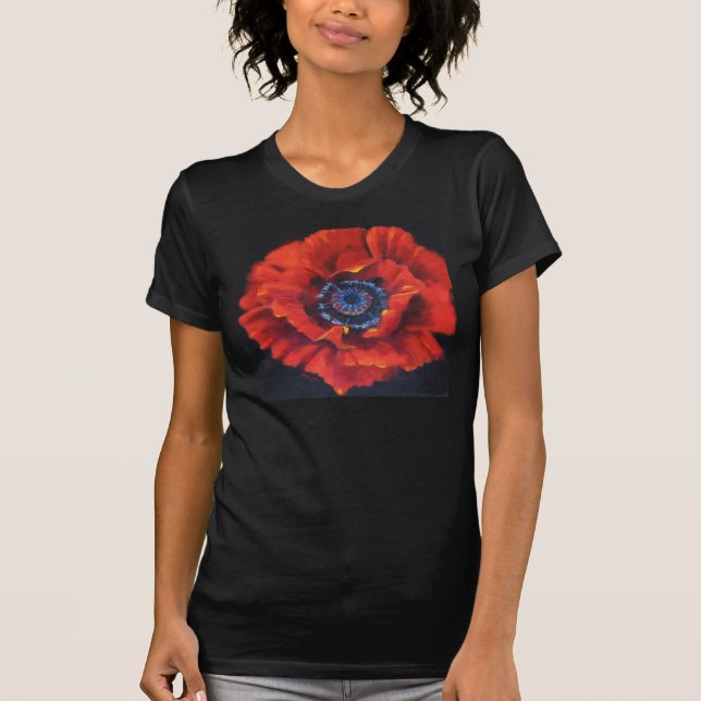 Red Poppy Tee Shirt (Front)