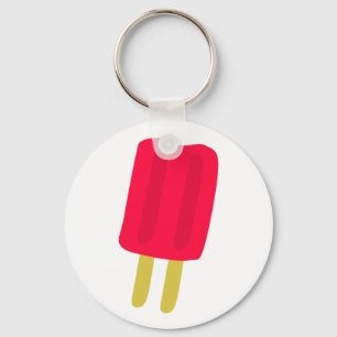 Red Popsicle Keychain