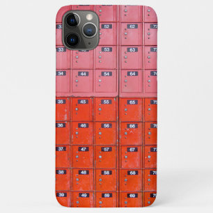 Red postal boxes Case-Mate iPhone case