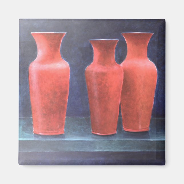 Red Pots 1988 Magnet (Front)