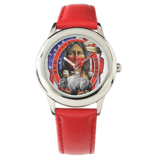 Red Power Watch (Front)