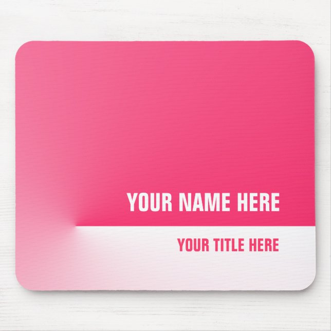 Red Pro Mouse Pad (Front)
