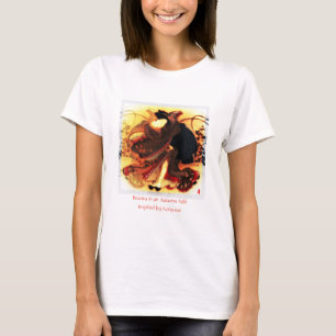 red puppy "beauty in an autumn field" T-Shirt