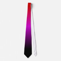 Red purple black simple fading necktie