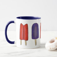 Red Purple Twin Pop Popsicle Ice Lolly Summer