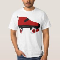 red quad roller derby skate