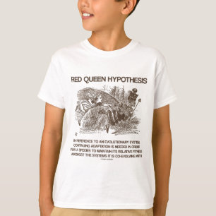 Red Queen Hypothesis (Alice Red Queen Wonderland) T-Shirt