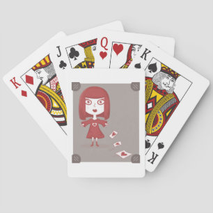 Red Queen Playing Cards