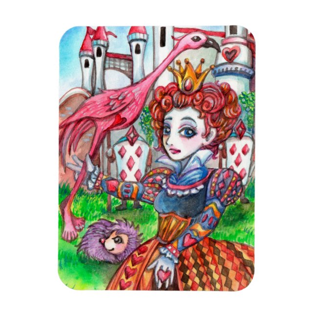 Red Queen's Golf Time Magnet (Vertical)