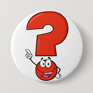 Red Question Mark Button