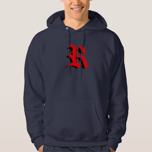 REd R Hoodie (Front)