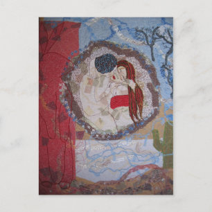 Red Rabbit Postcard