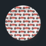 Red Race Car Boy Racing Birthday Party Paper Plate<br><div class="desc">Race Car Racing Birthday Party Paper Plates.</div>