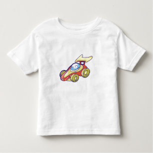Red Race Car Toddler T-Shirt