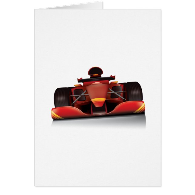 Red Racing Car (Front)
