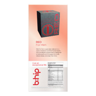 RED RACK CARD