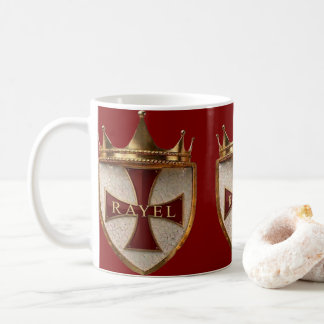 Red RayEl Crest Coffee Mug