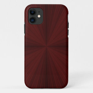 Red Rays Quartered iPhone 5 Case