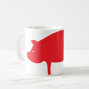 Red Red Pig Mug