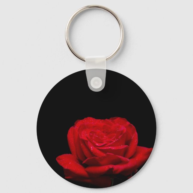 Red Red Rose Key Ring (Front)