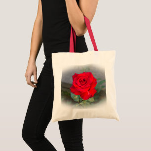 Red Red RoseBud Tote Bag