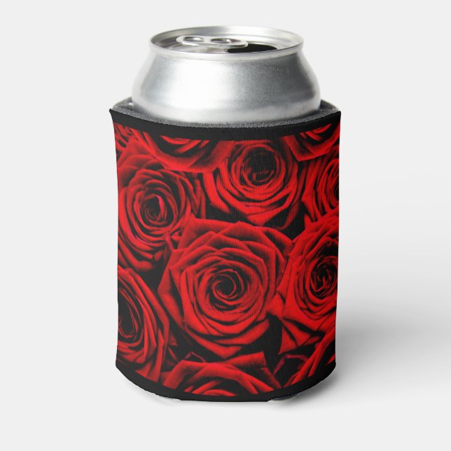 Red Red Roses Can Cooler (Can Back)