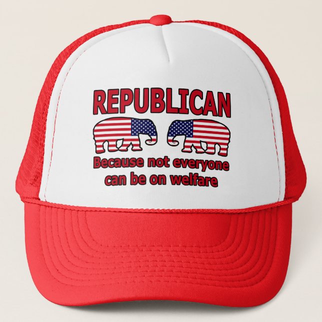 Red Republican Covention Hat (Front)