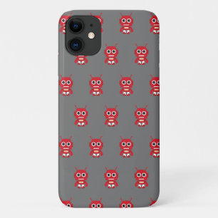 Red Retro Robot Case-Mate iPhone Case