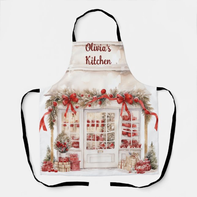 Red Ribbon Bakery Apron (Front)
