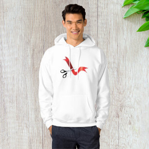 Red Ribbon Cutting Hoodie