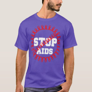 Red Ribbon Day Support for World Aids Day Awarenes T-Shirt