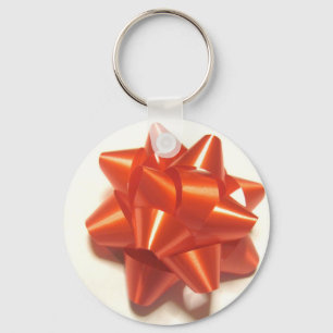 Red Ribbon Key Ring