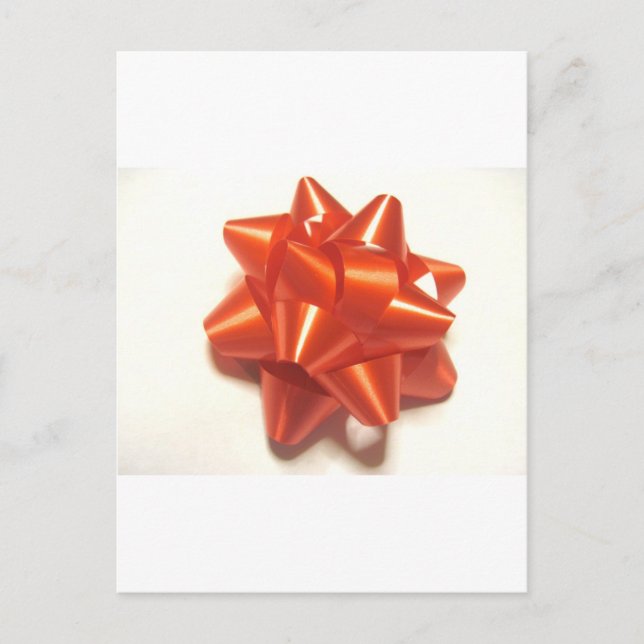 Red Ribbon Postcard (Front)