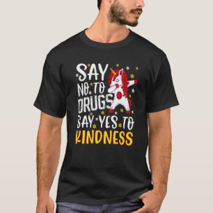 Red Ribbon Week Awareness Say No To Drug Say Yes t T-Shirt