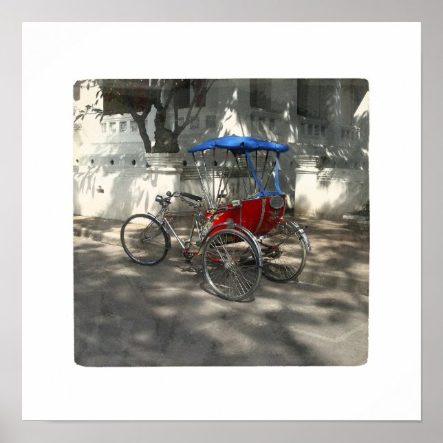 Red Rickshaw Poster (Front)