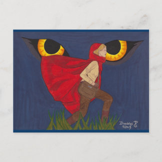 "Red Riding Hood" by Daedelys Postcard