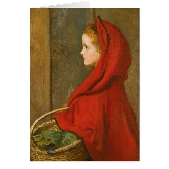 Red Riding Hood by Millais (Front)