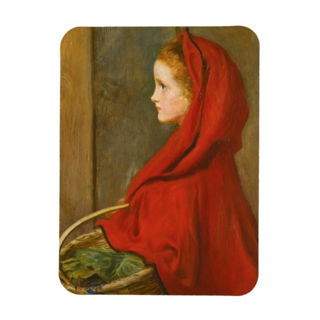 Red Riding Hood Magnet (Vertical)