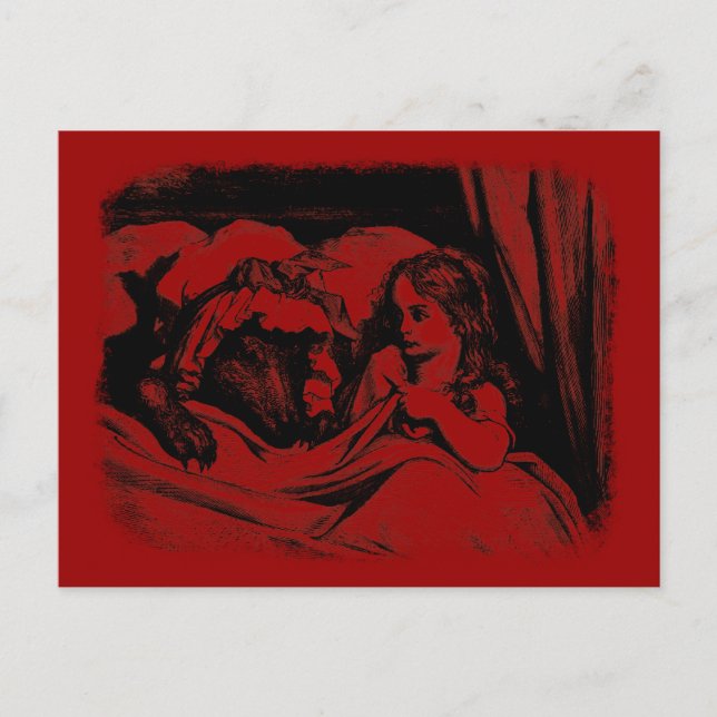 Red Riding Hood Postcard (Front)