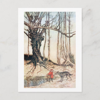 Red Riding Hood Postcard