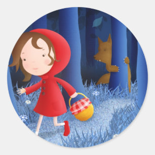 Red Riding Hood - stickers